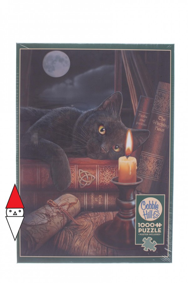 COBBLE HILL, 80013, 625012800136, PUZZLE ANIMALI COBBLE HILL GATTI THE WITCHING HOUR 1000 PZ