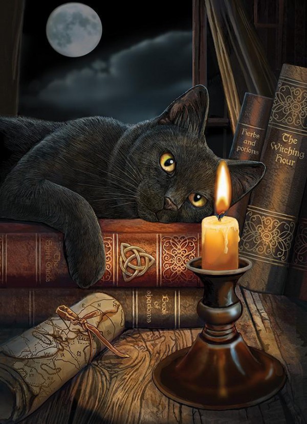 COBBLE HILL, 80013, 625012800136, PUZZLE ANIMALI COBBLE HILL GATTI THE WITCHING HOUR 1000 PZ