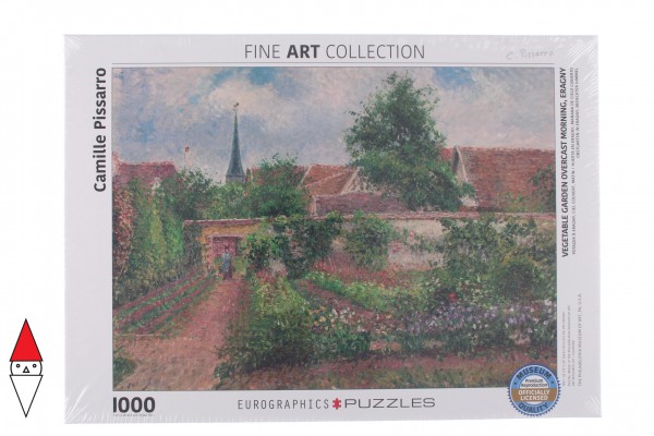 EUROGRAPHICS, 6000-0825, 628136608251, PUZZLE ARTE EUROGRAPHICS IMPRESSIONISMO CAMILLE PISSARRO 1000 PZ