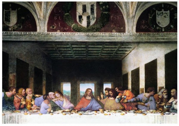 EUROGRAPHICS, 6000-1320, 628136613200, PUZZLE ARTE EUROGRAPHICS LEONARDO DA VINCI L ULTIMA CENA 1000 PZ