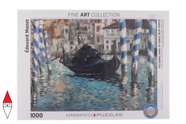 EUROGRAPHICS, 6000-0828, 628136608282, PUZZLE ARTE EUROGRAPHICS EDOUARD MANET - CANAL GRANDE VENEZIA 1000 PZ