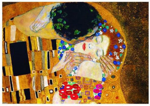 EUROGRAPHICS, 6000-0142, 628136601429, PUZZLE ARTE EUROGRAPHICS GUSTAV KLIMT IL BACIO (DETTAGLIO) 1000 PZ