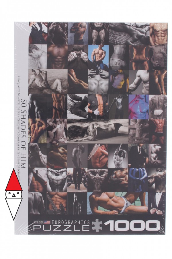 EUROGRAPHICS, 6000-5490, 628136654906, PUZZLE TEMATICO EUROGRAPHICS FOTOGRAFIA 50 SHADES OF HIM 1000 PZ
