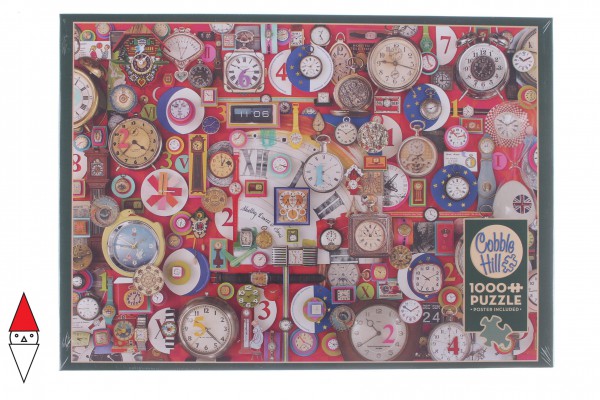 COBBLE HILL, 80280, 625012802802, PUZZLE OGGETTI COBBLE HILL TIMEPIECES 1000 PZ