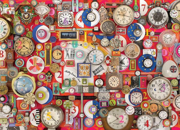 COBBLE HILL, 80280, 625012802802, PUZZLE OGGETTI COBBLE HILL TIMEPIECES 1000 PZ