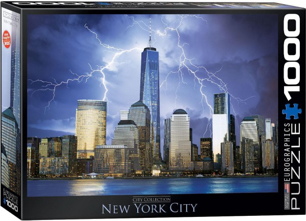 EUROGRAPHICS, 6000-0731, 628136607315, PUZZLE PAESAGGI EUROGRAPHICS CITTA NEW YORK CITY WORLD TRADE CENTER 1000 PZ