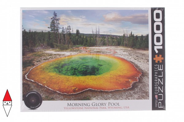 EUROGRAPHICS, 6000-5471, 628136654715, PUZZLE PAESAGGI EUROGRAPHICS LAGHI MORNING GLORY POOL 1000 PZ