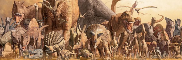EUROGRAPHICS, 6010-4650, 628136546508, PUZZLE ANIMALI EUROGRAPHICS PANORAMA HARUO TAKINO - DINOSAURI 1000 PZ