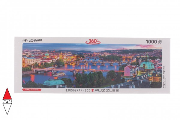 EUROGRAPHICS, 6010-5372, 628136653725, EUROGRAPHICS PANORAMA PRAGA REPUBBLICA CECA 1000 PZ
