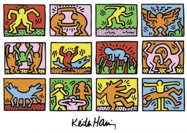 RAVENSBURGER, 15615, 4005556156153, PUZZLE ARTE RAVENSBURGER ARTE CONTEMPORANEA KEITH HARING 1000 PZ