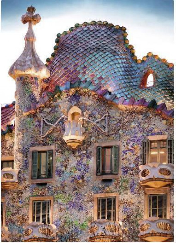 RAVENSBURGER, 19631, 4005556196319, PUZZLE PAESAGGI RAVENSBURGER CITTA BARCELLONA 1000 PZ