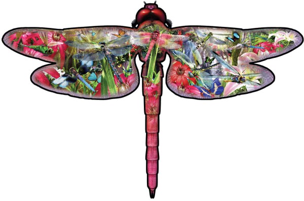 SUNSOUT, 95208, 796780952089, PUZZLE SAGOMATO SUNSOUT LIBELLULE DAVID PENFOUND - DRAGON FLY 1000 PZ