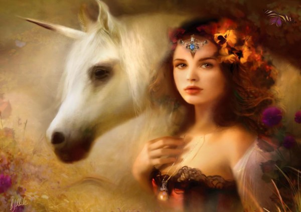 BLUEBIRD, 70158, 3663384701580, PUZZLE GRAFICA BLUEBIRD FANTASY UNICORNO 1000 PZ
