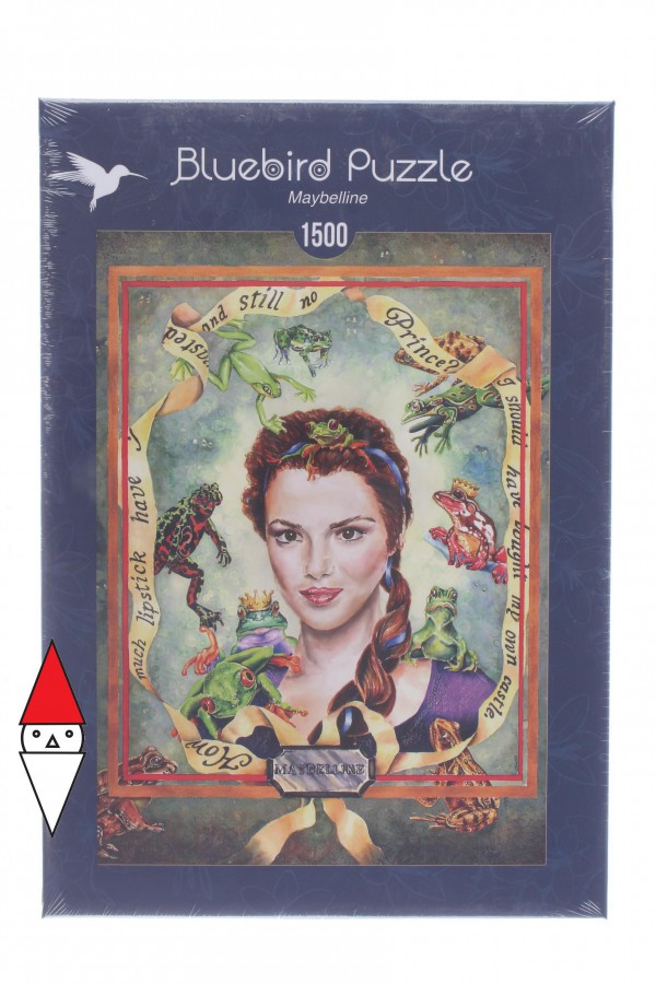 BLUEBIRD, 70089, 3663384700897, PUZZLE TEMATICO BLUEBIRD RANE MAYBELLINE 1500 PZ