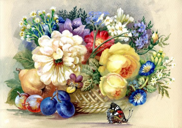 BLUEBIRD, 70026, 3663384700262, PUZZLE TEMATICO BLUEBIRD NATURA MORTA AUTUMN BOUQUET 1500 PZ