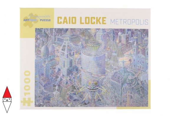POMEGRANATE, AA1025, 9780764982309, PUZZLE ARTE POMEGRANATE ARTE CONTEMPORANEA CAIO LOCKE - METROPOLIS 1000 PZ
