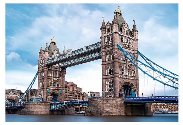 TREFL, 26140, 5900511261400, PUZZLE EDIFICI TREFL PONTI TOWER BRIDGE, LONDRAEUR 1500 PZ