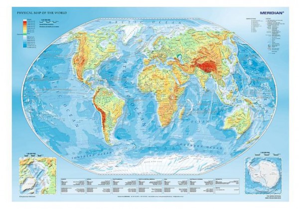 TREFL, 10463, 5900511104639, PUZZLE OGGETTI TREFL CARTE GEOGRAFICHE MAPPAMONDO FISICO 1000 PZ