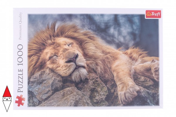TREFL, 10447, 5900511104479, PUZZLE ANIMALI TREFL LEONI LEONE 1000 PZ