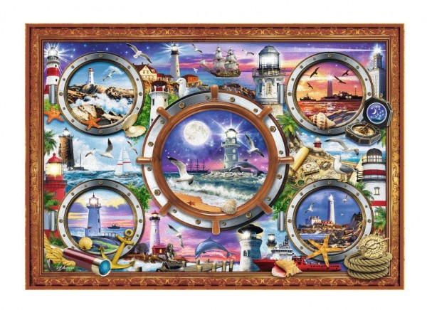 TREFL, 10584, 5900511105841, PUZZLE PAESAGGI TREFL FARI FARI 1000 PZ