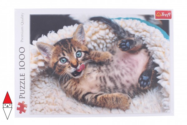 TREFL, 10448, 5900511104486, PUZZLE ANIMALI TREFL GATTI GATTO 1000 PZ