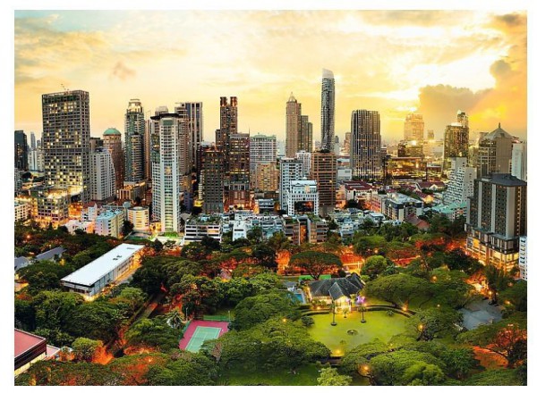 TREFL, 33060, 5900511330601, PUZZLE PAESAGGI TREFL CITTA TRAMONTO A BANGKOK 3000 PZ