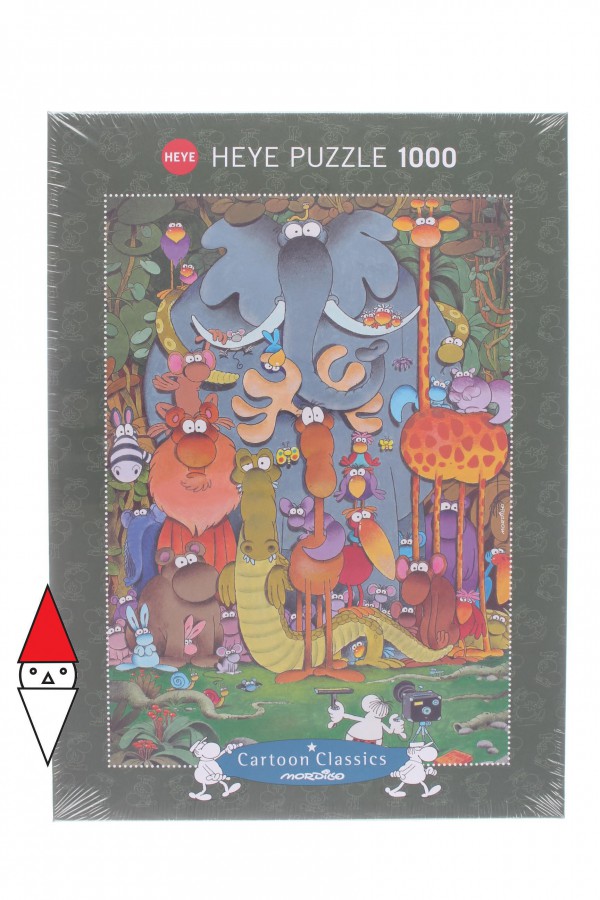 HEYE, 29284, 4001689292843, PUZZLE GRAFICA HEYE FUMETTI MORDILLO PHOTO 1000 PZ