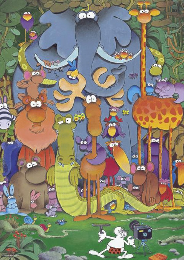 HEYE, 29284, 4001689292843, PUZZLE GRAFICA HEYE FUMETTI MORDILLO PHOTO 1000 PZ