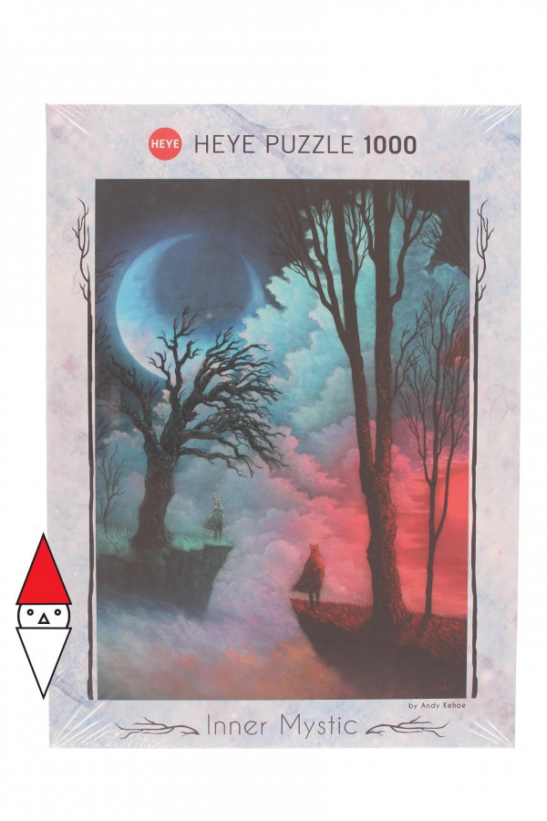 HEYE, 29880, 4001689298807, PUZZLE GRAFICA HEYE FANTASY INNER MYSTIC WORLDS APART 1000 PZ