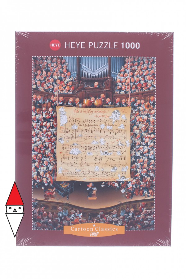 HEYE, 29564, 4001689295646, PUZZLE GRAFICA HEYE FUMETTI LOUP SCORE 1000 PZ