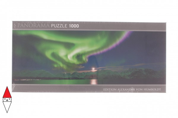 HEYE, 29857, 4001689298579, PUZZLE PAESAGGI HEYE AURORA BOREALE PANORAMA AVH POLAR LIGHT 1000 PZ
