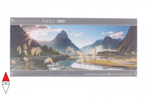 HEYE, 29606, 4001689296063, PUZZLE PAESAGGI HEYE MONTAGNA PANORAMA AVH MILFORD SOUND 1000 PZ