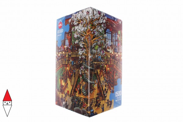 HEYE, 29840, 4001689298401, PUZZLE GRAFICA HEYE FUMETTI OESTERLE LIBRARY 1500 PZ