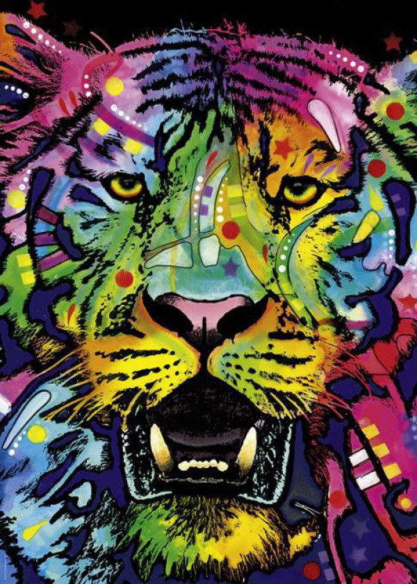 HEYE, 29766, 4001689297664, PUZZLE ANIMALI HEYE TIGRI JOLLY PETS WILD TIGER 1000 PZ