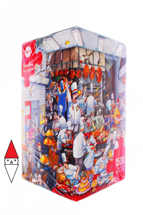 HEYE, 29130, 4001689291303, PUZZLE GRAFICA HEYE FUMETTI BLACHON BON APPETIT 1500 PZ