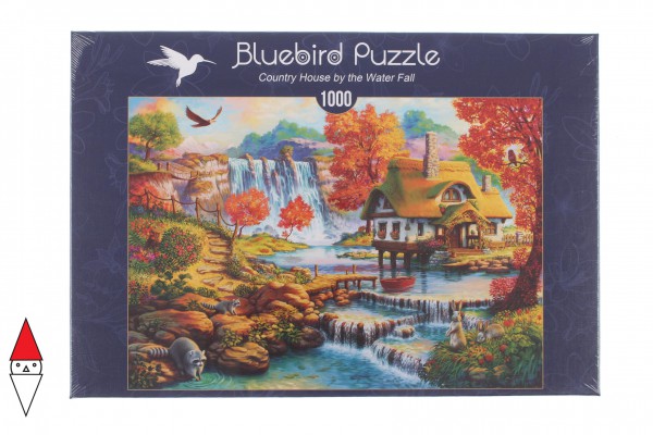 BLUEBIRD, 70339-P, 3663384703393, PUZZLE EDIFICI BLUEBIRD COTTAGES E CHALETS COUNTRY HOUSE 1000 PZ