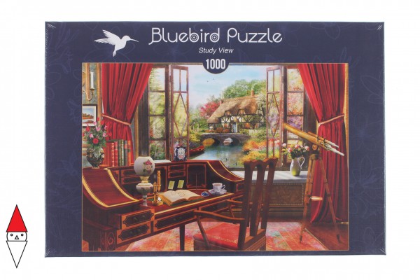 BLUEBIRD, 70320-P, 3663384703201, PUZZLE TEMATICO BLUEBIRD INTERNI STUDY VIEW 1000 PZ