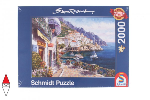 PUZZLE PAESAGGI SCHMIDT MARE E OCEANO PARK AFTERNOON IN AMALFI 2000 PZ 59271  Donkytoys