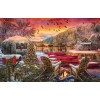 SUNSOUT, 30141, 796780301412, PUZZLE TEMATICO SUNSOUT NATALE CHRISTMAS EVE CAMPING 1000 PZ