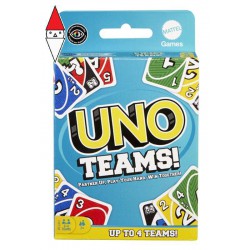 , , , CARTE DA GIOCO MATTEL UNO TEAMS