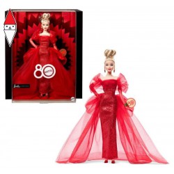 , , , BAMBOLA MATTEL BARBIE MATTEL 80TH ANNIVERSARY