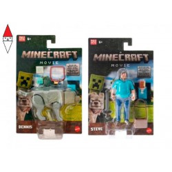 , , , ACTION FIGURE MATTEL MINECRAFT MOVIE PERSONAGGI ASSORTITI