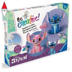 , , , GIOCO EDUCATIVO RAVENSBURGER BE CREATIVE MAXI STICH CREAZIONI IN GESSO