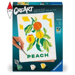 , , , GIOCO EDUCATIVO RAVENSBURGER CREART ADULTI SERIE TREND D PEACH POSTER