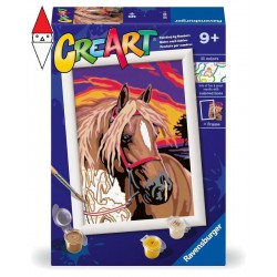 , , , GIOCO EDUCATIVO RAVENSBURGER CREART SERIE E CLASSIC CAVALLO ROMANTICO
