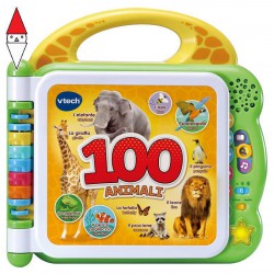, , , PRIMA INFANZIA V-TECH LIBRO ILLUSTRATO BILINGUE 100 ANIMALI
