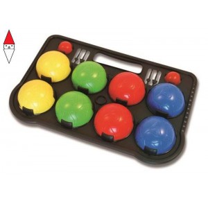 , , , GIOCO SPORTIVO ADRIATIC BOCCE DIAM.80 IN CESTINO DA 8 PZ.