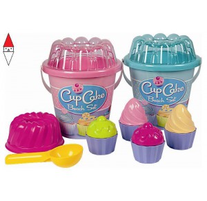 , , , GIOCO ESTIVO ANDRONI CONF. MARE DIAM. 17 CM DECORO CUP CAKE BEACH SET