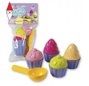 , , , GIOCO ESTIVO ANDRONI BUSTA SET CUP CAKE - CM.15X6,5X29 (BUSTA)EUR