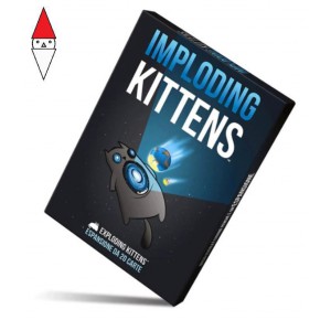 , , , GIOCO DA TAVOLO ASMODEE EXPLODING KITTENS - IMPLODING KITTENS (ESPANSIONE)